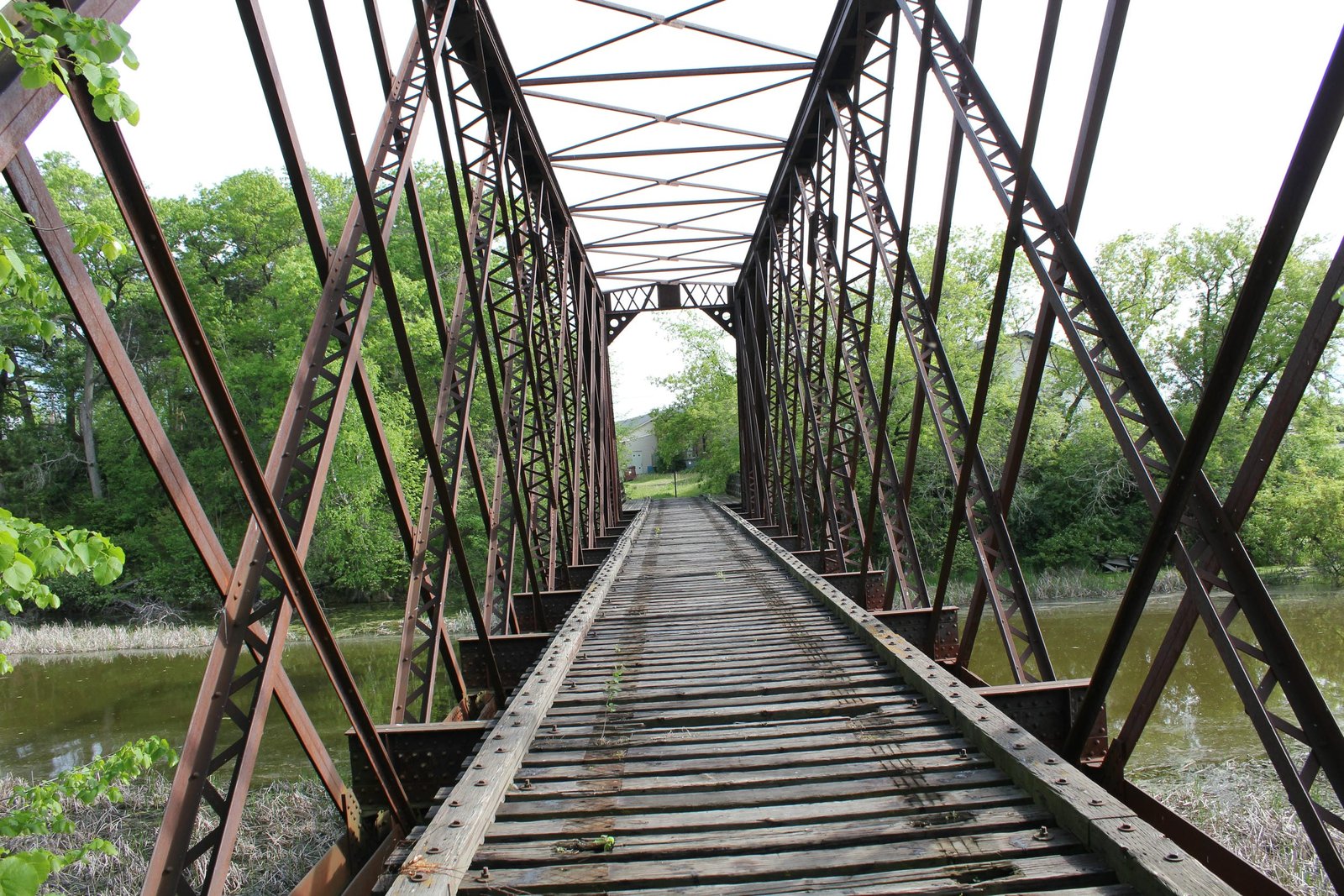 Inside truss